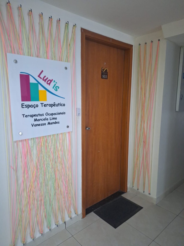Entrada da clínica Ludis Espaço Terapêutico